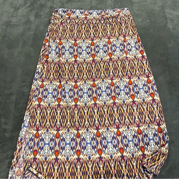 Faded Glory Multicolor Patterned Skirt - Picture 1 of 3
